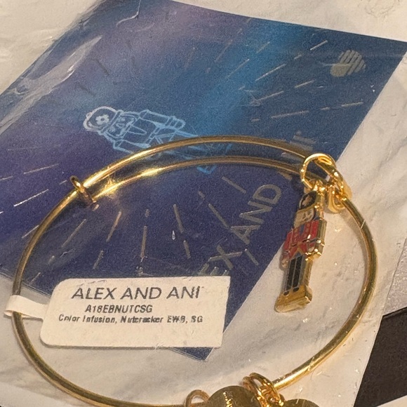 Alex and Ani Gold Nutcracker Bracelet - Picture 7 of 10